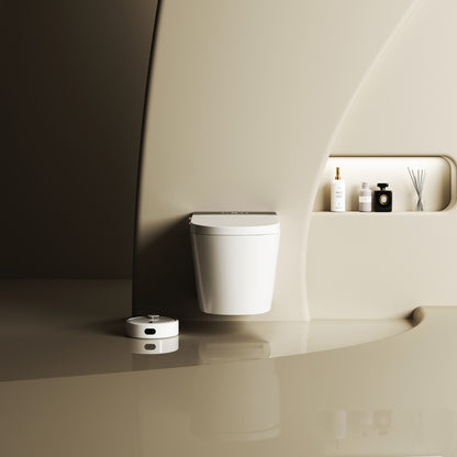 Alto wall-hung smart toilet shown in a minimalist studio setting