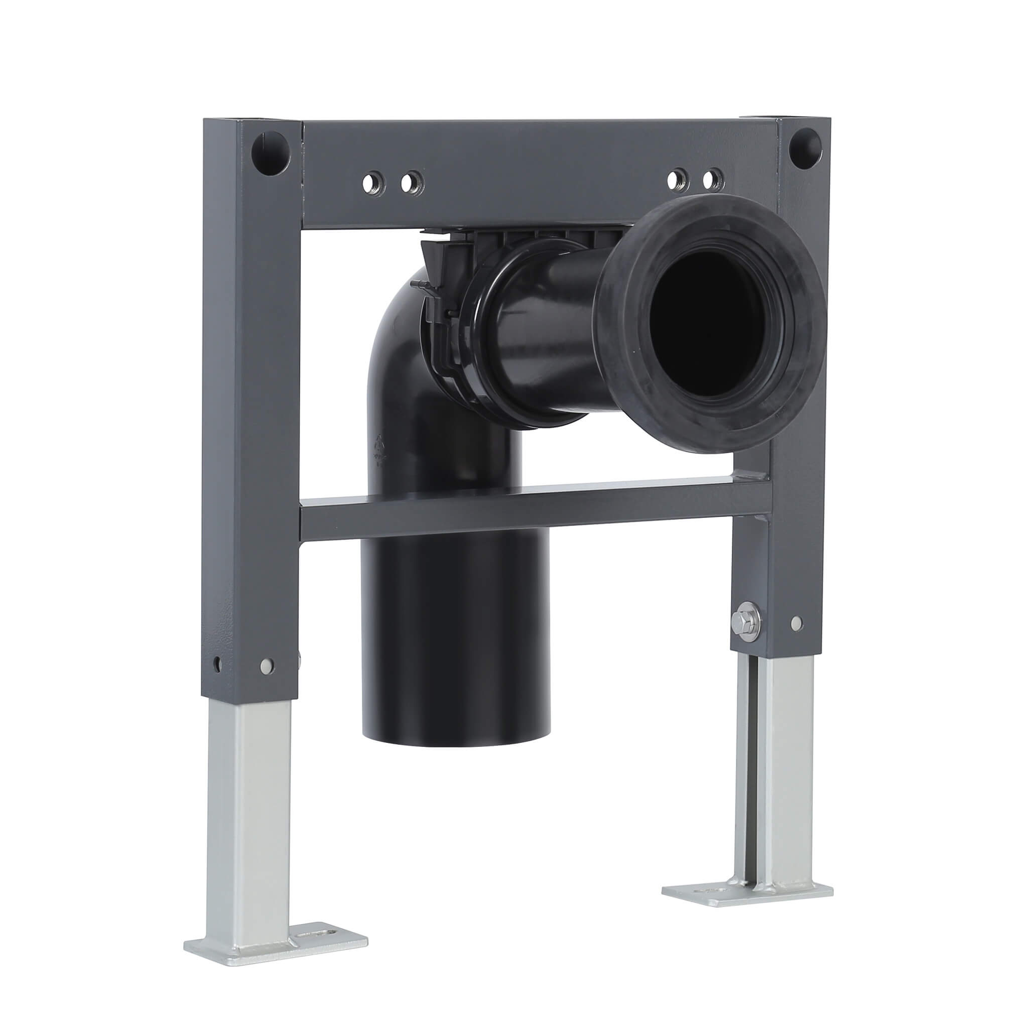Concealed wall-hung mounting frame and cistern for the Alto smart toilet